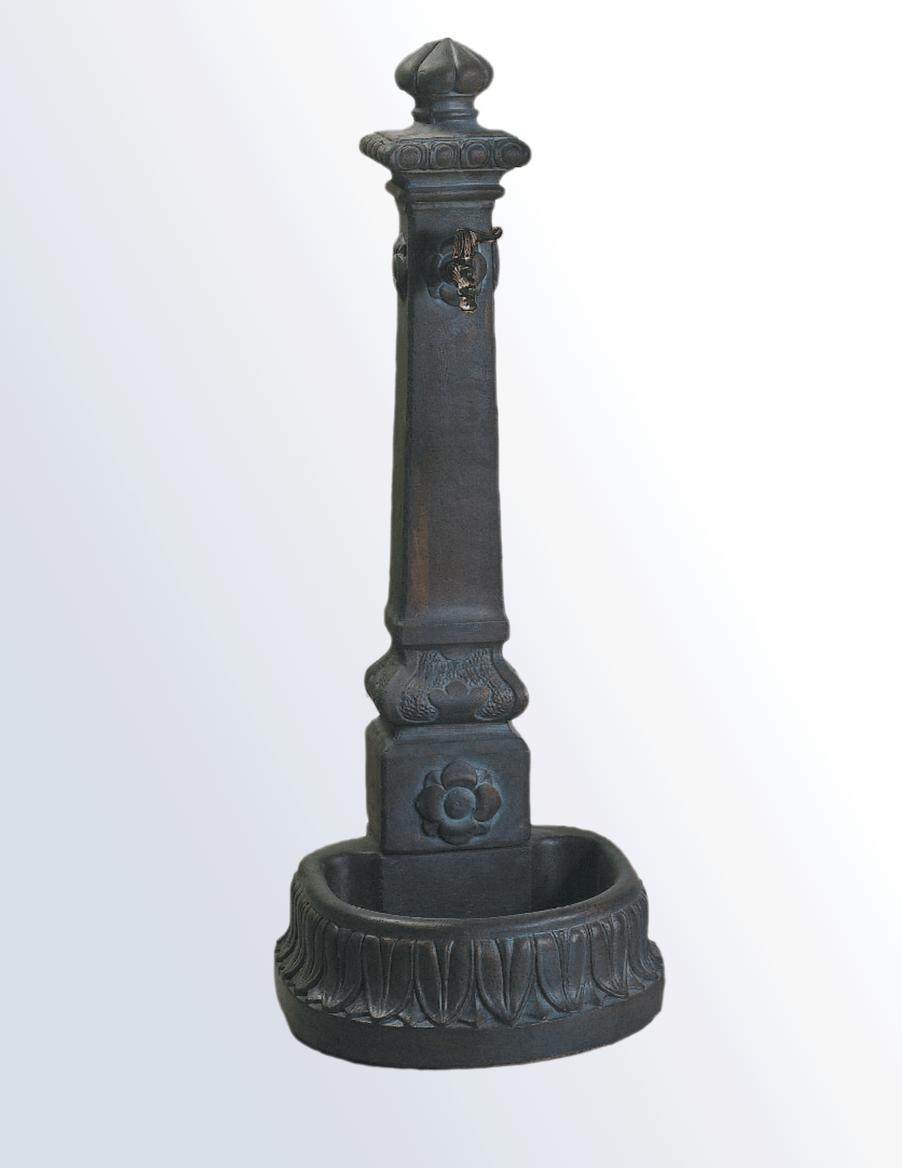 Montecatini Drinking Cast Stone Outdoor Garden Fountains With Spout Fountain Tuscan 