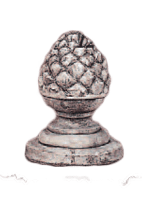 Thumbnail for Pineapple Fineal Cast Stone Outdoor Asian Collection Accessories Tuscan 