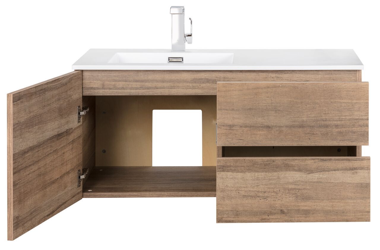 Beachwood Collection 42" Wall Mount Modern Bathroom Vanity - Shanshu By Cutler Cutler Kitchen & Bath Vanity 