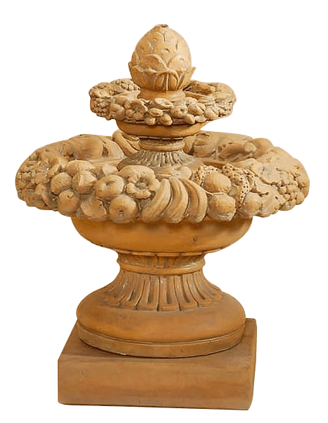 Primavera Outdoor Cast Stone Garden Fountain Fountain Tuscan 