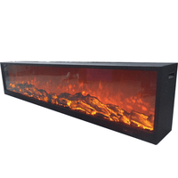 Thumbnail for Touchstone Emblazon 134 Wall Length Fireplaces Electric Fireplace Touchstone 