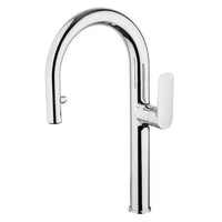 Thumbnail for Single handle pull-down spray kitchen faucet Kitchen Faucet lastoscana Silver 