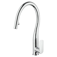 Thumbnail for Single handle pull-down spray kitchen faucet Kitchen Faucet lastoscana Chrome 