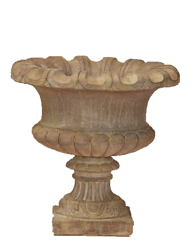 Regina Urn Cast Stone Outdoor Garden Planter Planter Tuscan 