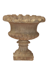 Thumbnail for Regina Urn Cast Stone Outdoor Garden Planter Planter Tuscan 