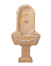 Thumbnail for Renaissance Wall Cast Stone Outdoor Garden Fountains With Spout Fountain Tuscan 