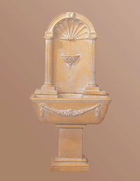 Thumbnail for Renaissance Wall Cast Stone Outdoor Garden Fountains With Spout Fountain Tuscan 