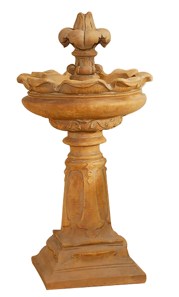 Rialto Outdoor Cast Stone Garden Fountain Fountain Tuscan 