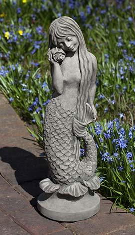 Standing Mermaid Statuary Statuary Campania International 