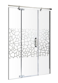 Thumbnail for ANZZI Grove Series SD-AZ30CH-L Shower Doors Shower Doors ANZZI 