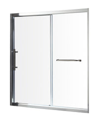 Thumbnail for ANZZI Keep Series SD-AZ45CH-L Shower Doors Shower Doors ANZZI 