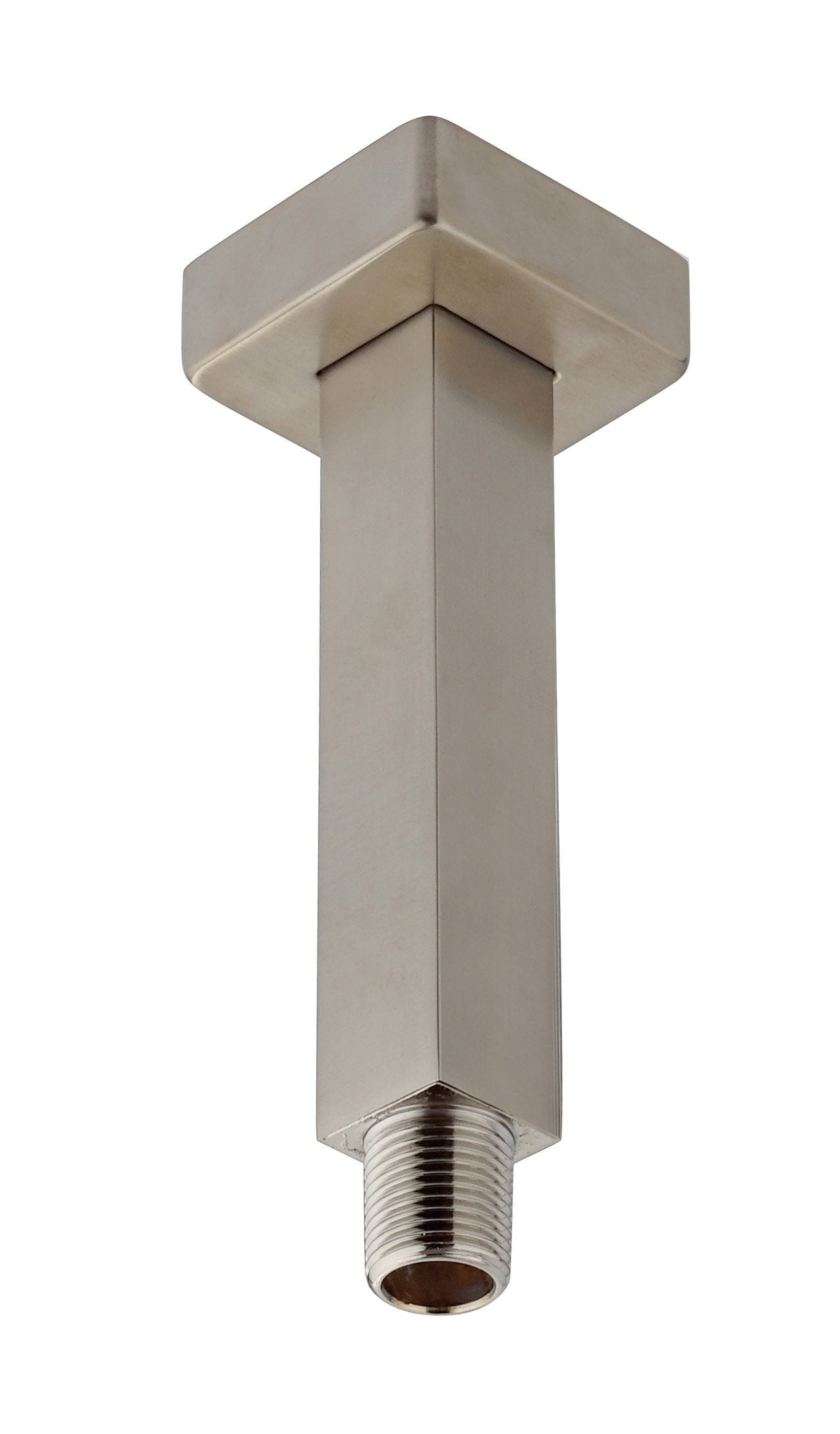 Latoscana SQPW74406 Ceiling Shower Arm With Strengthened Fixing Brushed Nickel Shower Arm Latoscana 