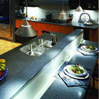 Thumbnail for Houzer Eston Series Undermount Stainless Steel 50/50 Double Bowl Kitchen Sink, 18 Gauge Kitchen Sink - Undermount Houzer 