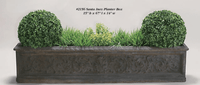 Thumbnail for Santa Inez Planter Box Cast Stone Outdoor Garden Planter Planter Tuscan 