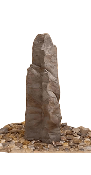 Sedona Rock-Small Outdoor Cast Stone Garden Fountain (Plumbed Rock Only) Fountain Tuscan 