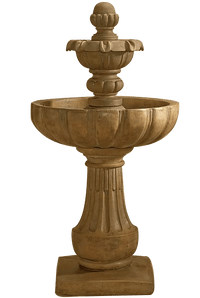 Thumbnail for Serafina Two Tier Outdoor Cast Stone Garden Fountain Fountain Tuscan 