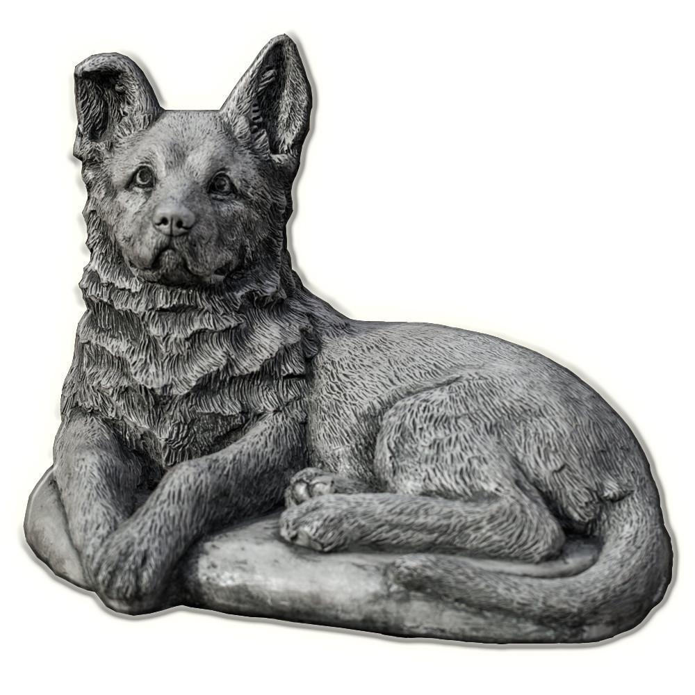 Campania International Cast Stone Shepherd Pup Statuary Campania International 
