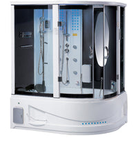 Thumbnail for Maya Bath Siena-White-Left Steam Shower Steam Shower Maya Bath 