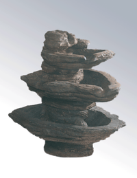 Thumbnail for Slate Three Tier Cast Sotne Outdoor Garden Fountains Fountain Tuscan 