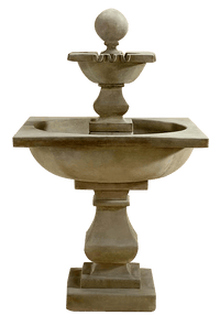 Thumbnail for Quadratum Outdoor Cast Stone Garden Fountain Fountain Tuscan 