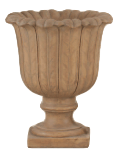 Sovana Urn Cast Stone Outdoor Garden Planter Planter Tuscan Basins 