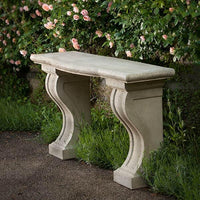 Thumbnail for Loire Console Cast Stone Outdoor Garden Table Outdoor Benches/Tables Campania International 