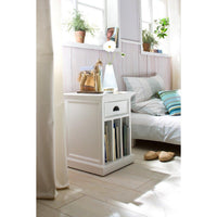 Thumbnail for NovaSolo Halifax T757 Bedside Table with dividers Bedside Table NovaSolo 
