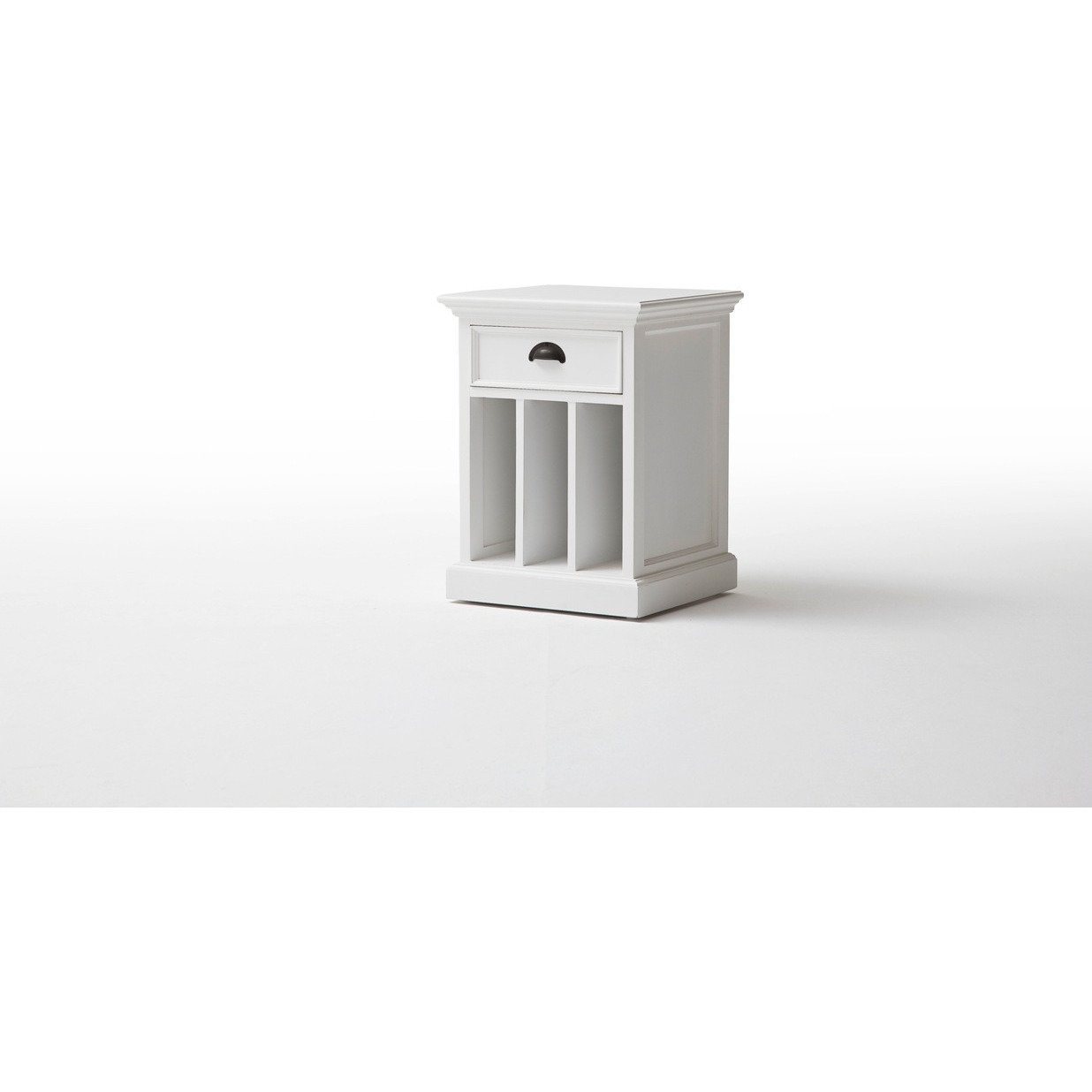 NovaSolo Halifax T757 Bedside Table with dividers Bedside Table NovaSolo 
