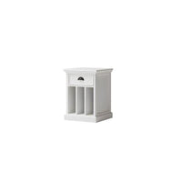 Thumbnail for NovaSolo Halifax T757 Bedside Table with dividers Bedside Table NovaSolo 