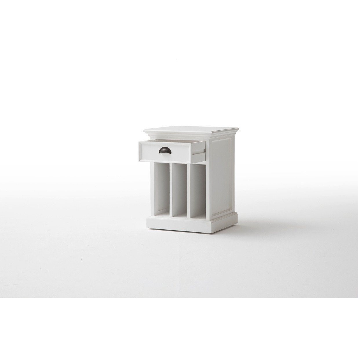 NovaSolo Halifax T757 Bedside Table with dividers Bedside Table NovaSolo 