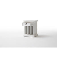 Thumbnail for NovaSolo Halifax T757 Bedside Table with dividers Bedside Table NovaSolo 
