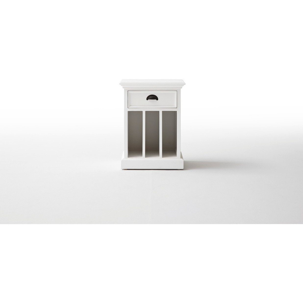 NovaSolo Halifax T757 Bedside Table with dividers Bedside Table NovaSolo 