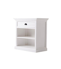 Thumbnail for Bedside Table with Shelves Bedside Table NovaSolo Classic White Color 