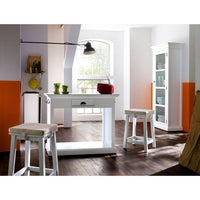 Thumbnail for NovaSolo Halifax T767 Kitchen Table Set with stools & cushions Kitchen Table Set NovaSolo 