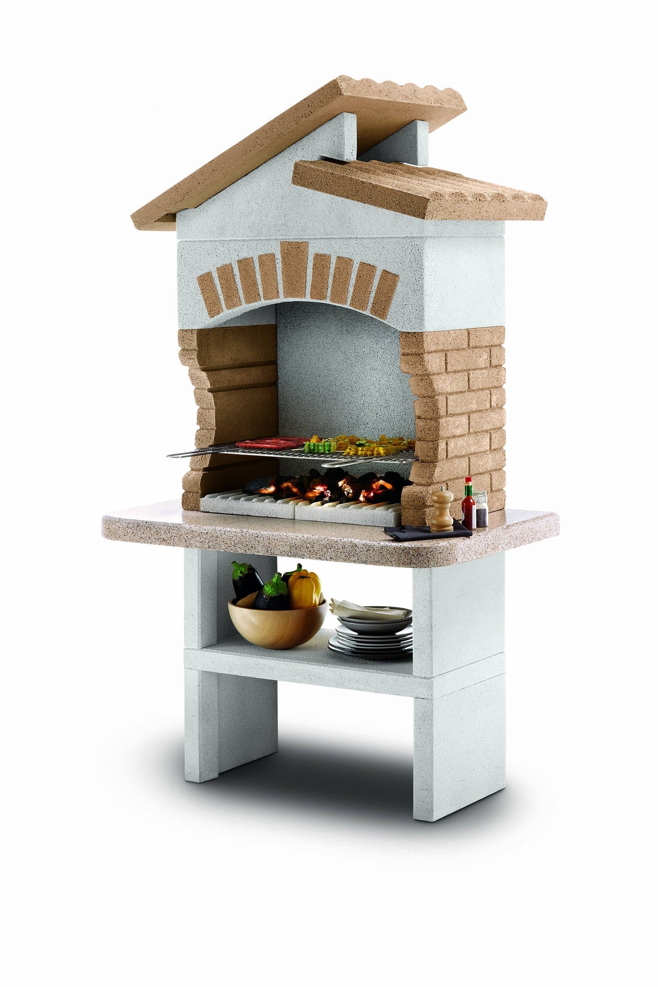 Palazzetti TUPAI Barbecue Outdoor Cooking Grill By Paini Pizza Ovens Paini 