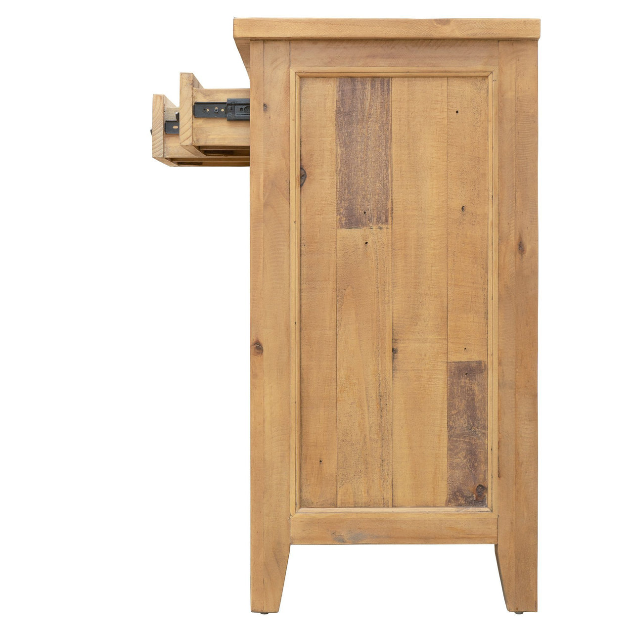 Ashford 39" Reclaimed Wood Storage Sideboard with Two Drawers and Doors Sideboard AndMakers 