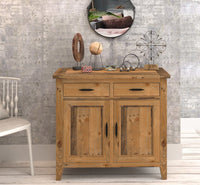 Thumbnail for Ashford 2 Pieces Reclaimed Wood Extentsion Dining Table and Sideboard in Brown Dining Table AndMakers 