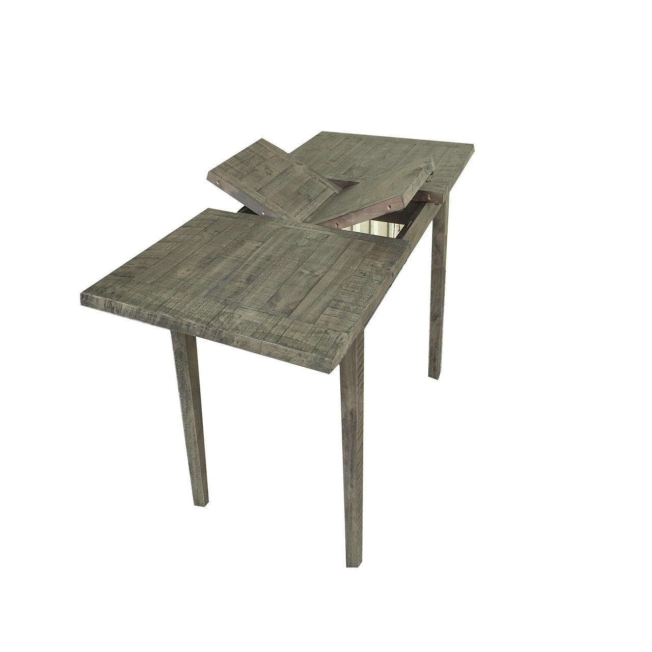 Ashford 62" Reclaimed Wood Rectangular Extension Dining Table Dining Table AndMakers 