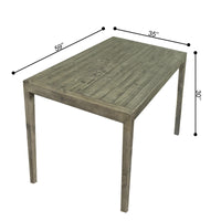 Thumbnail for Ashford 2 Pieces Reclaimed Wood Dining Table and Sideboard in Grey Dining Table AndMakers 