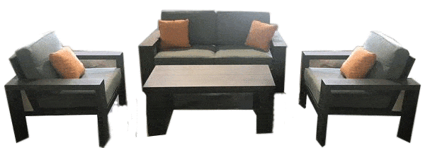 Titan Outdoor Deep Seating Set Of 4 Outdoor Furniture Tuscan 