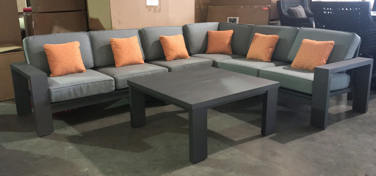Titan Outdoor Sectional Set Of 5 Outdoor Furniture Tuscan 
