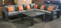 Thumbnail for Titan Outdoor Sectional Set Of 5 Outdoor Furniture Tuscan 