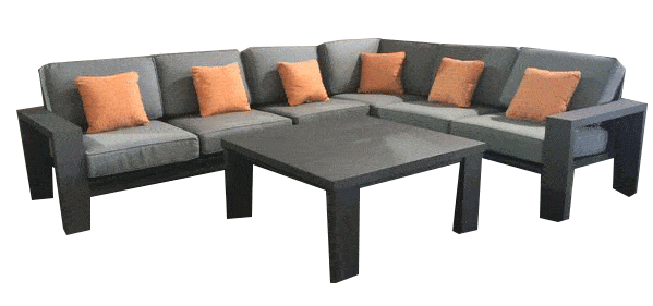 Titan Outdoor Sectional Set Of 5 Outdoor Furniture Tuscan 