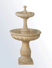 Thumbnail for Tivoli Fountain Cast Stone Outdoor Garden Fountains Fountain Tuscan 