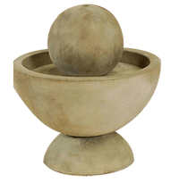 Thumbnail for Tondo Outdoor Cast Stone Garden Fountain Small Fountain Tuscan 