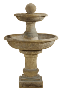 Thumbnail for Tosca Two Tier Outdoor Cast Stone Garden Fountain Fountain Tuscan 