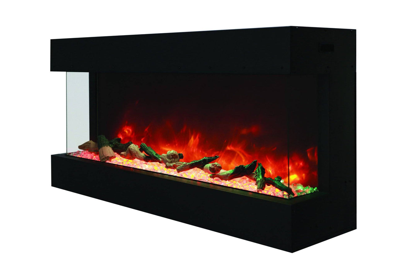 Amantii 50" unit True View- 14 1/4" in depth 3 sided glass fireplace Electric Fireplace Amantii 