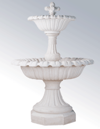 Thumbnail for Tuscania Cast Stone Outdoor Garden Fountain Fountain Tuscan 