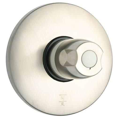 Latoscana Water Harmony Volume Control In A Brushed Nickel Finish bathroom fixture hardware parts Latoscana 