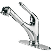 Thumbnail for Latoscana Single Handle Pull-Out Spray Kitchen Faucet In Chrome Kitchen Faucet Latoscana 